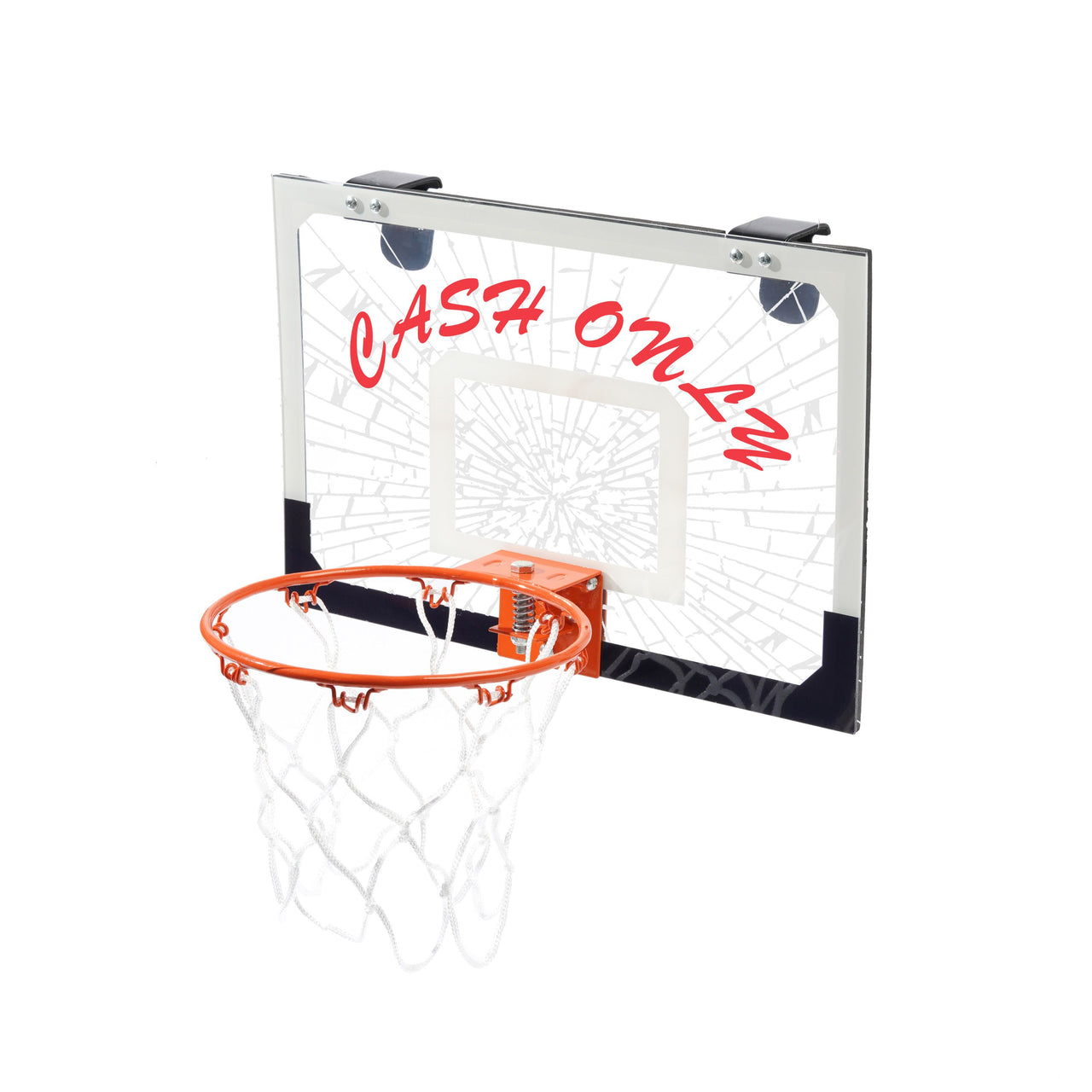 CASH ONLY - MINI BASKETBALL HOOP - TRANSPARENT