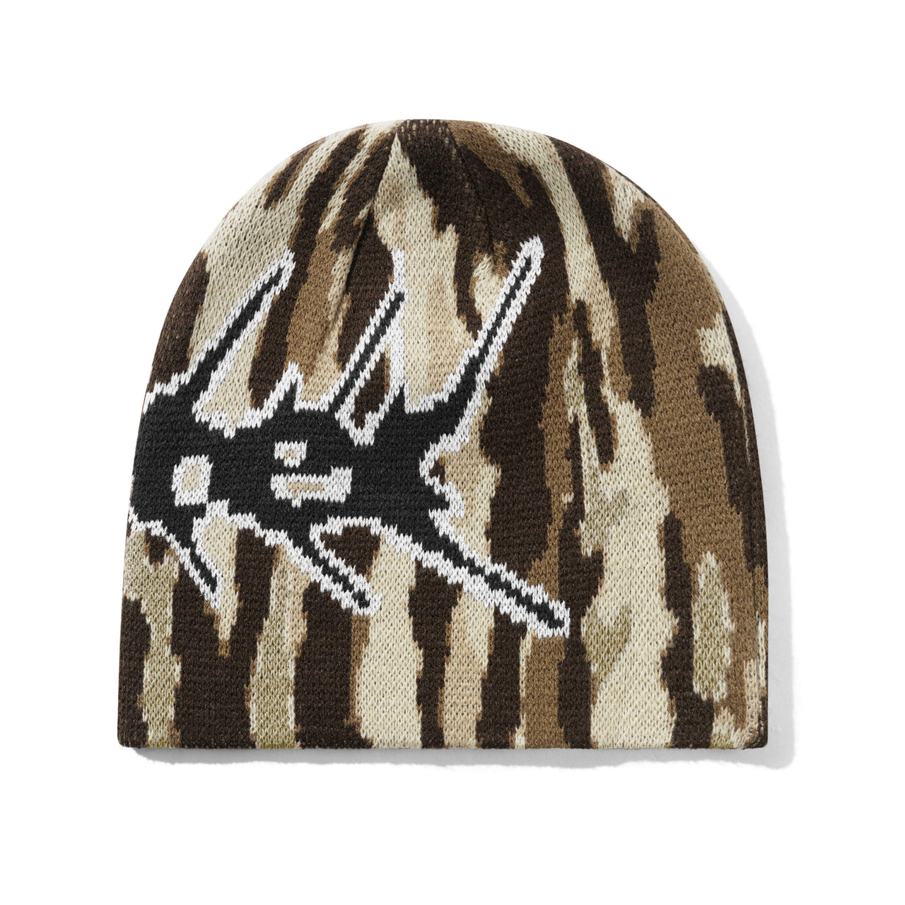BUTTER GOODS - NAIL SKULLY BEANIE - FROG CAMO