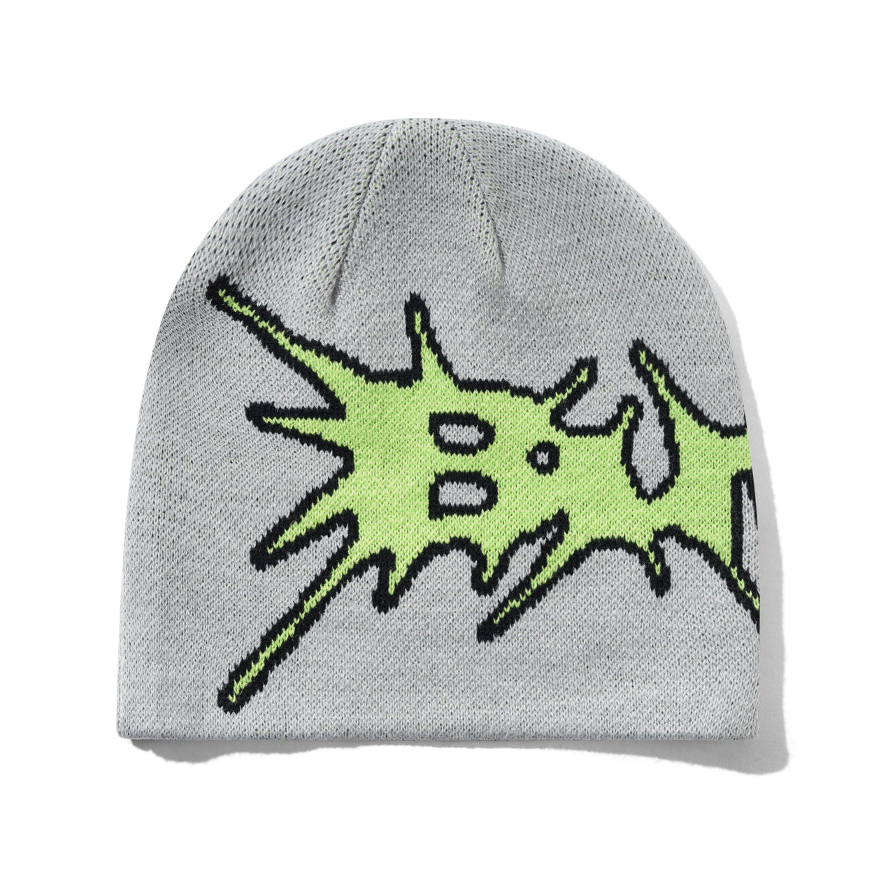 BUTTER GOODS - NAIL SKULLY BEANIE - GREY