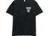 S-DOUBLE - COMBO PLATTER TEE - WASHED BLACK