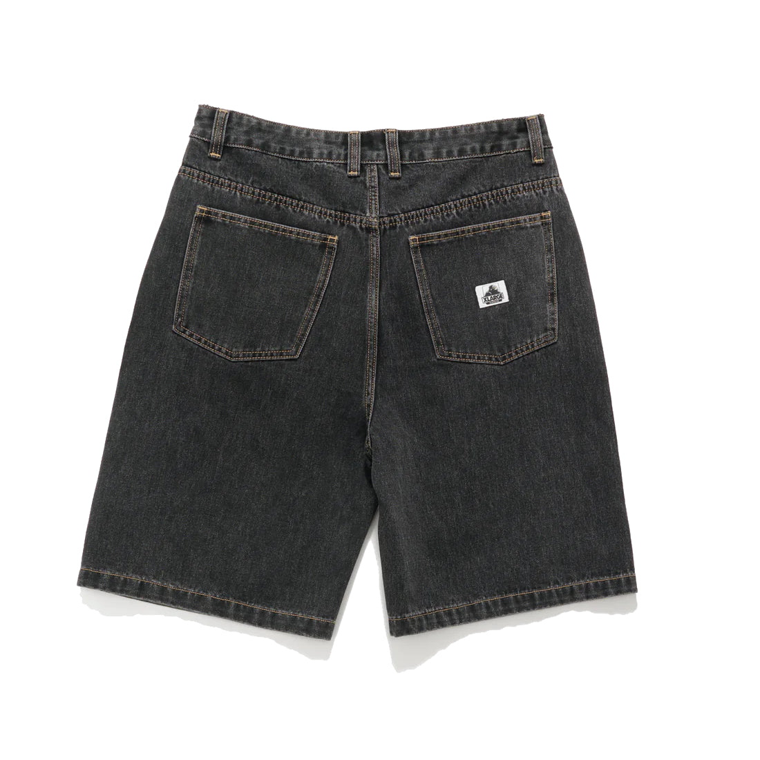 XLARGE - BULL DENIM 91 SHORT - WASHED BLACK