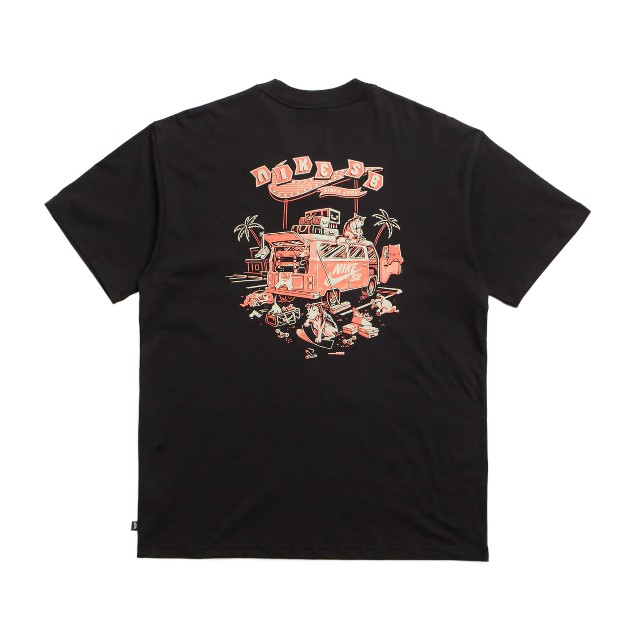 NIKE SB - ROAD DOGS GRAPHIC TEE - BLACK