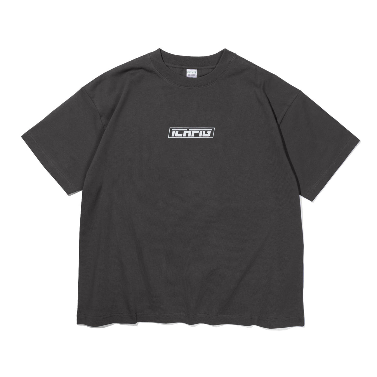 ICHPIG - STRIKE LOGO TEE - VINTAGE BLACK / WHITE