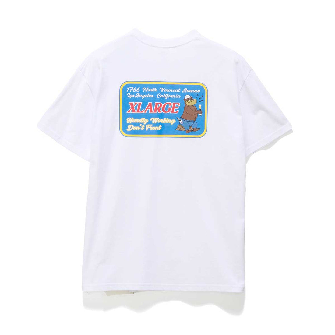 XLARGE - VERMONT AVE SS TEE - WHITE