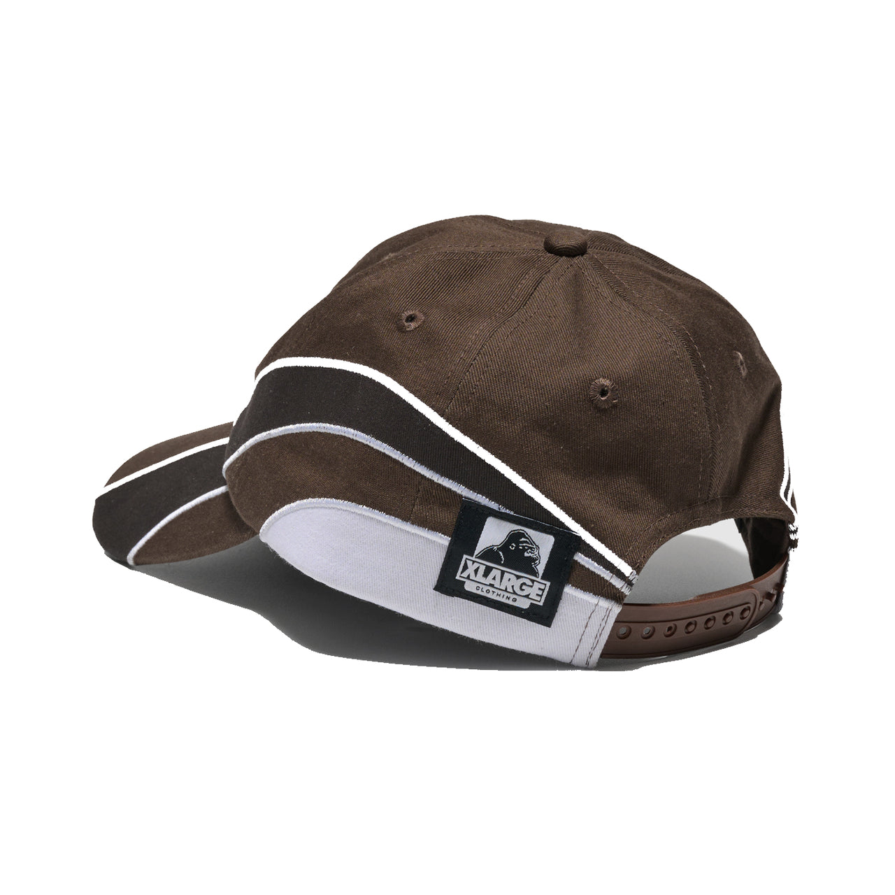 XLARGE - PANEL LOW PRO CAP - MOCHA