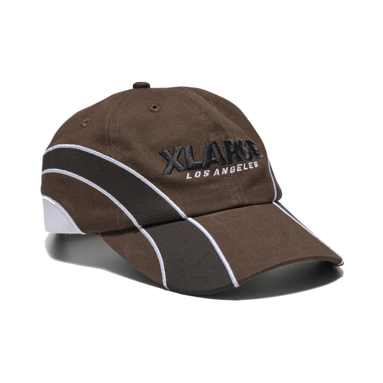 XLARGE - PANEL LOW PRO CAP - MOCHA