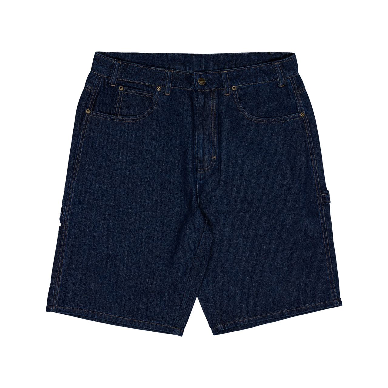 DICKIES - DX200 MIDWEIGHT CARPENTER DENIM SHORT - DARK INDIGO