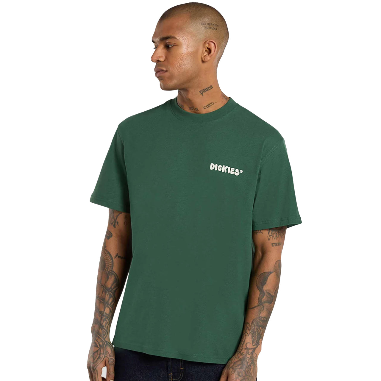 DICKIES - PHILIPSBURG TEE SS - PINE NEEDLE GREEN