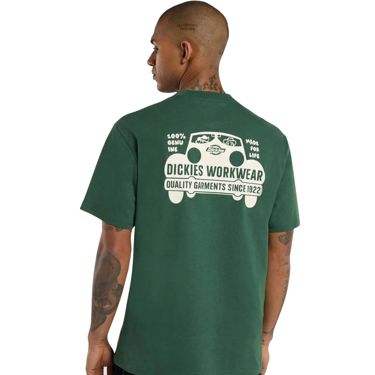 DICKIES - PHILIPSBURG TEE SS - PINE NEEDLE GREEN