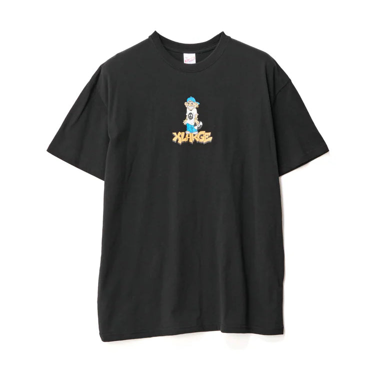 XLARGE - PEACE MAN SS TEE - BLACK