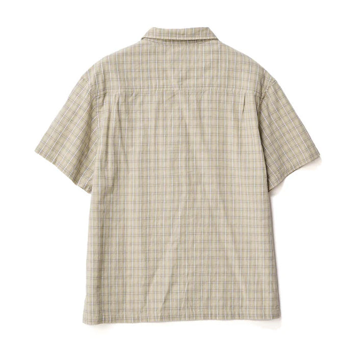 XLARGE - SWITCH CHECK SS SHIRT - TAN