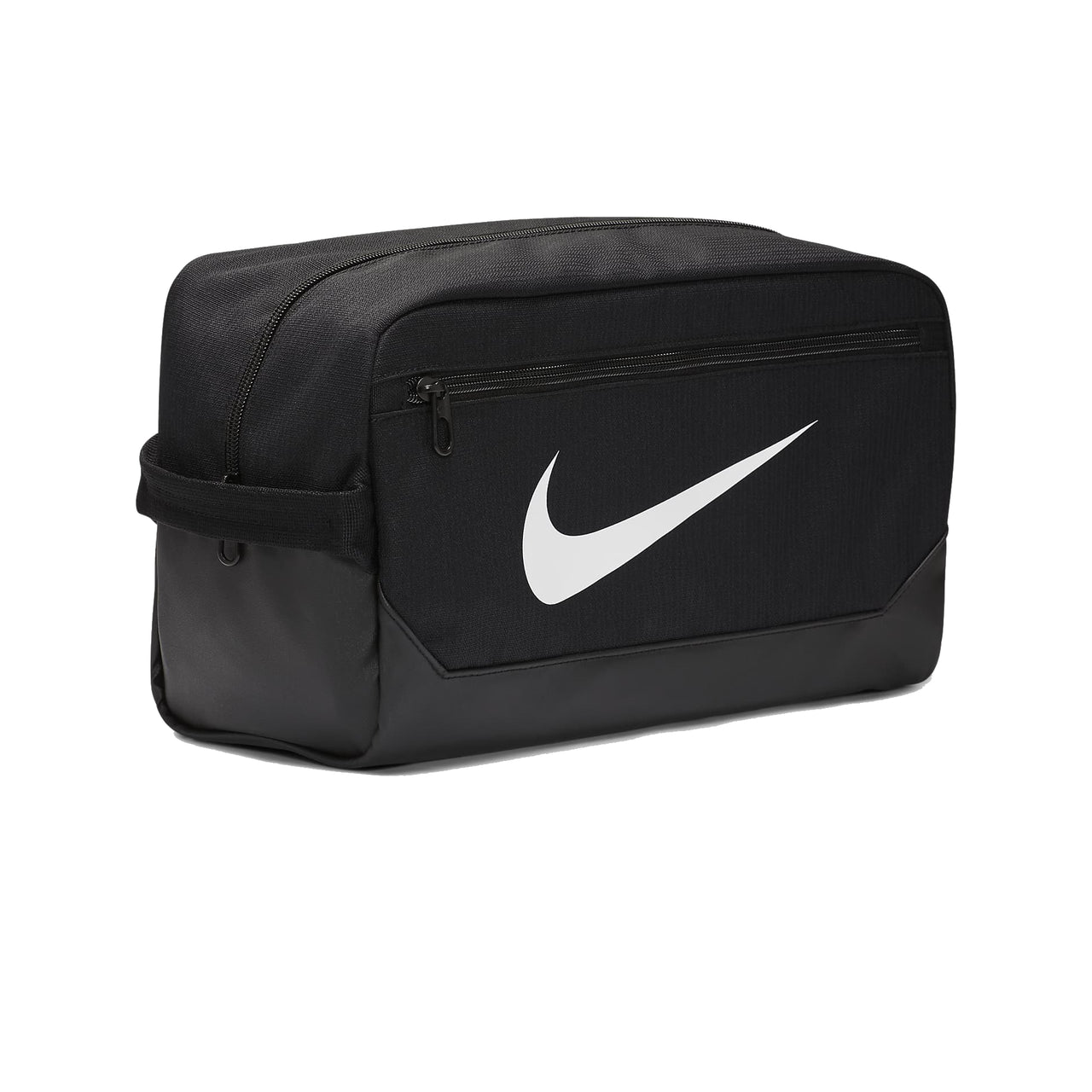 NIKE - BRASILIA 9.5 TRAINING SHOE BAG (11L) - BLACK / BLACK/ WHITE