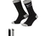 NIKE - EVERYDAY ESSENTIALS CREW SOCKS (2 PAIRS) - BLACK / GREY