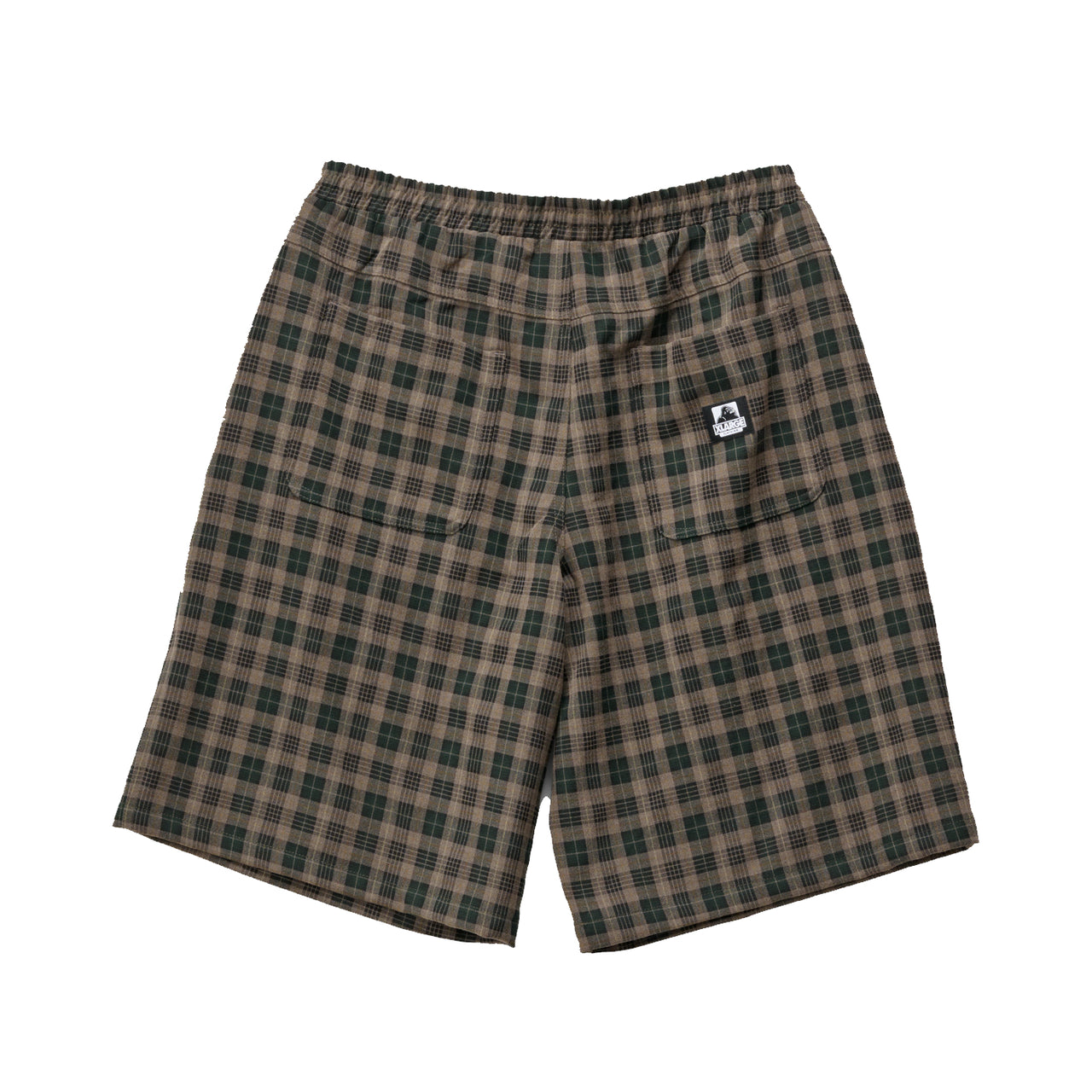 XLARGE - BAGGY 91 SHORT - GREEN CHECK