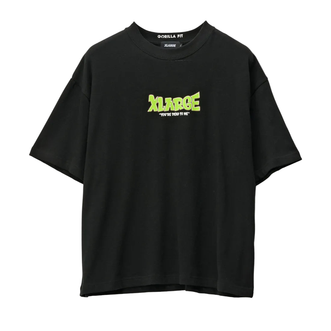 XLARGE - DEAD TO ME GORILLA FIT TEE - BLACK