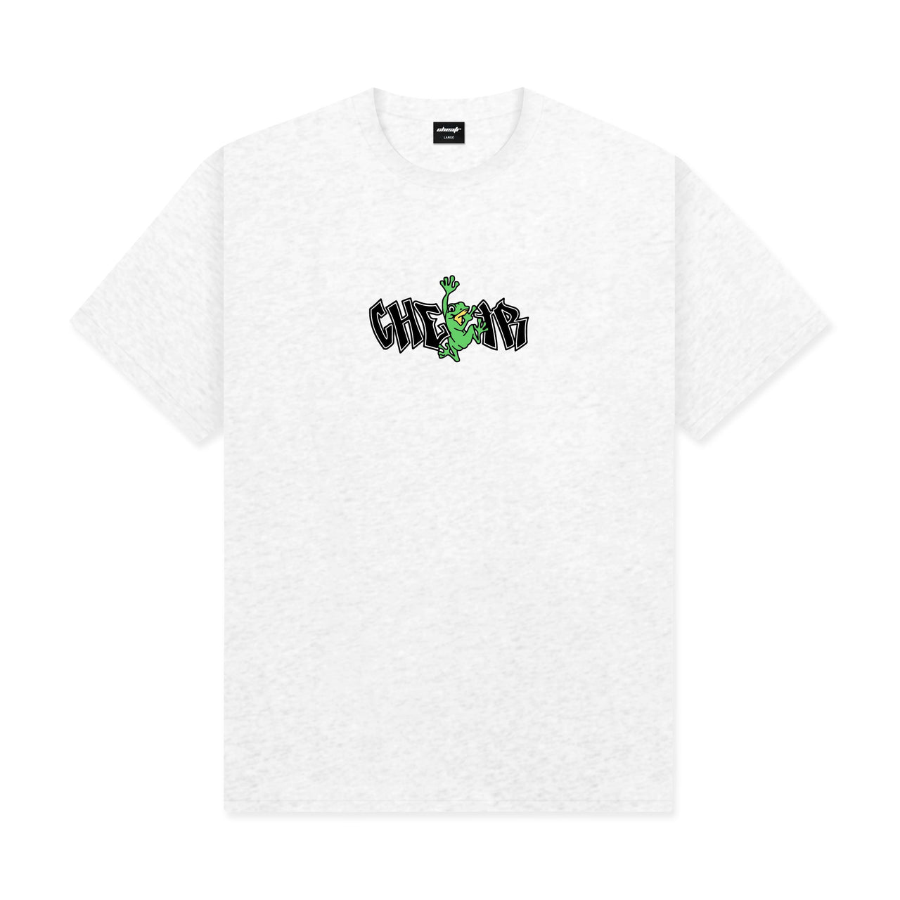 CHEATR - FROG TEE  - ASH
