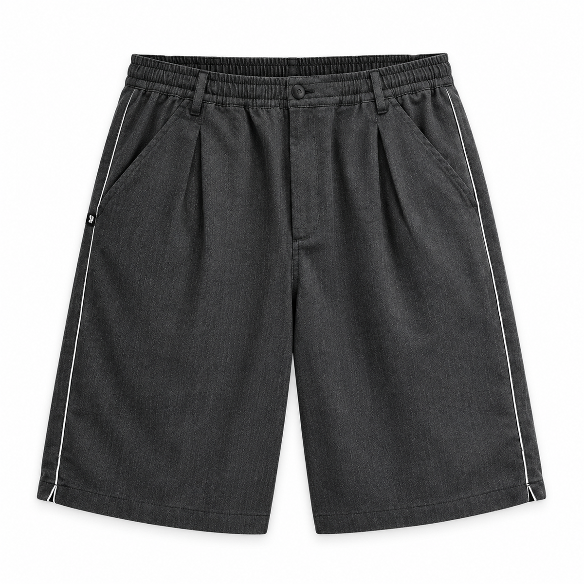 NIKE SB - SKATE SHORTS - BLACK / WHITE