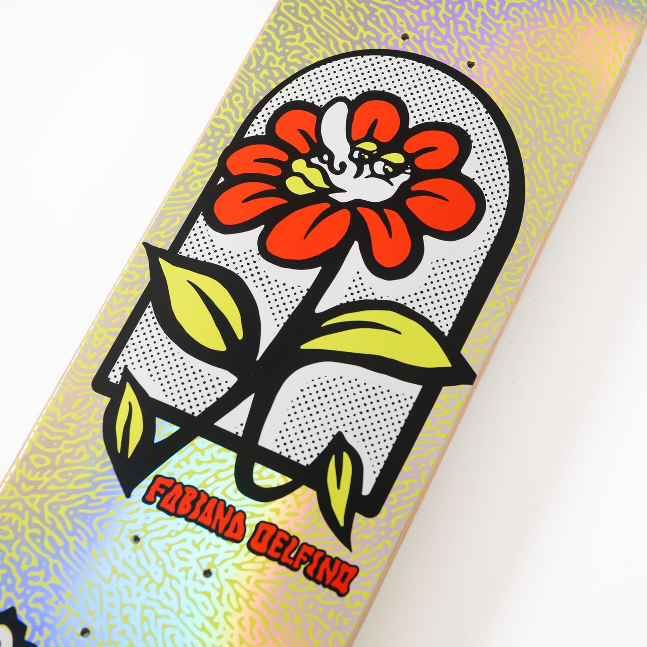 SANTA CRUZ - FLOWER FRAME DELFINO SKATEBOARD DECK - 8
