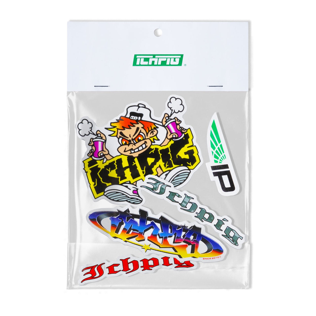 ICHPIG - AEROBOY STICKER PACK - MULTI COLOUR