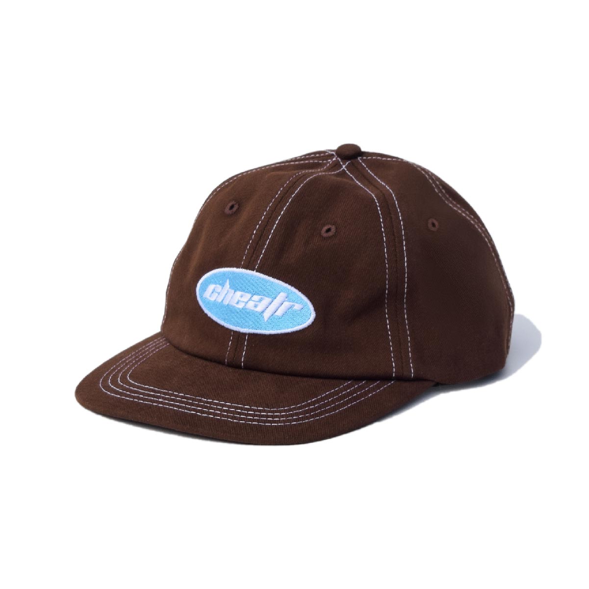 CHEATR - OVAL HAT - DARK CHOCOLATE