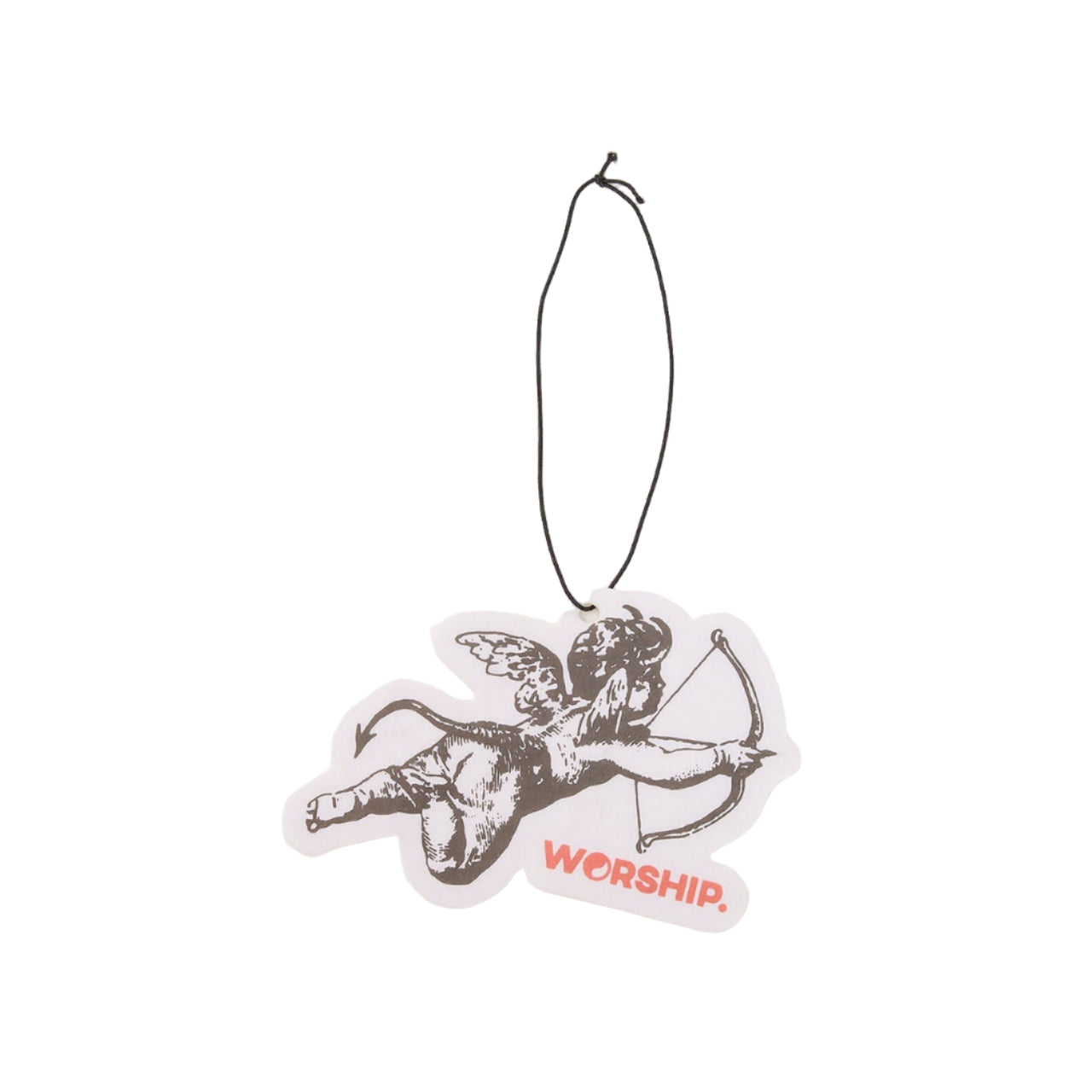 WORSHIP - CHERUB CAR FRESHENER - WHITE