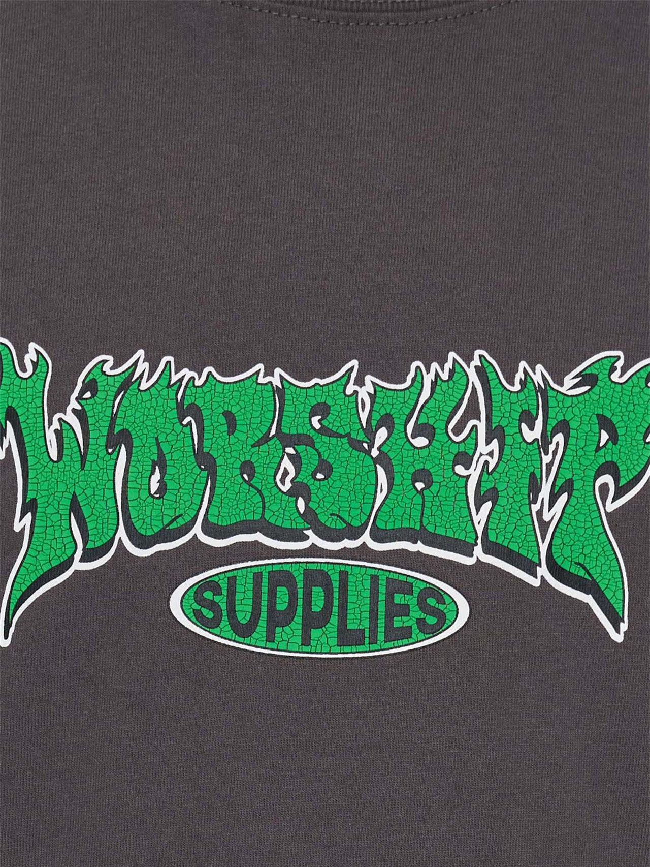 WORSHIP - WHISP TEE - WORN BLACK