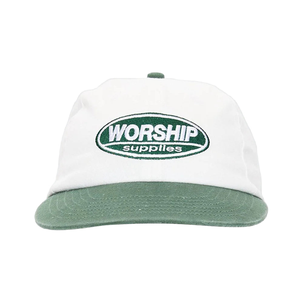 WORSHIP - DEPARTMENT 6 PANEL HAT - CREAM