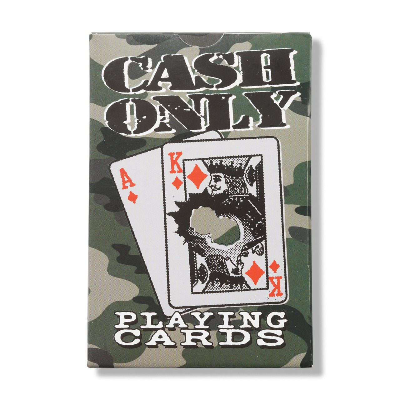 CASH ONLY - PLAYING CARDS - CAMO