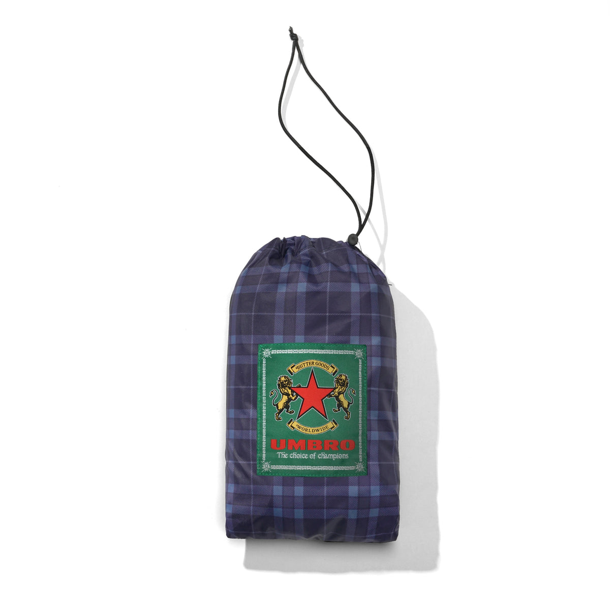 BUTTER GOODS X UMBRO - PONCHO - PLAID