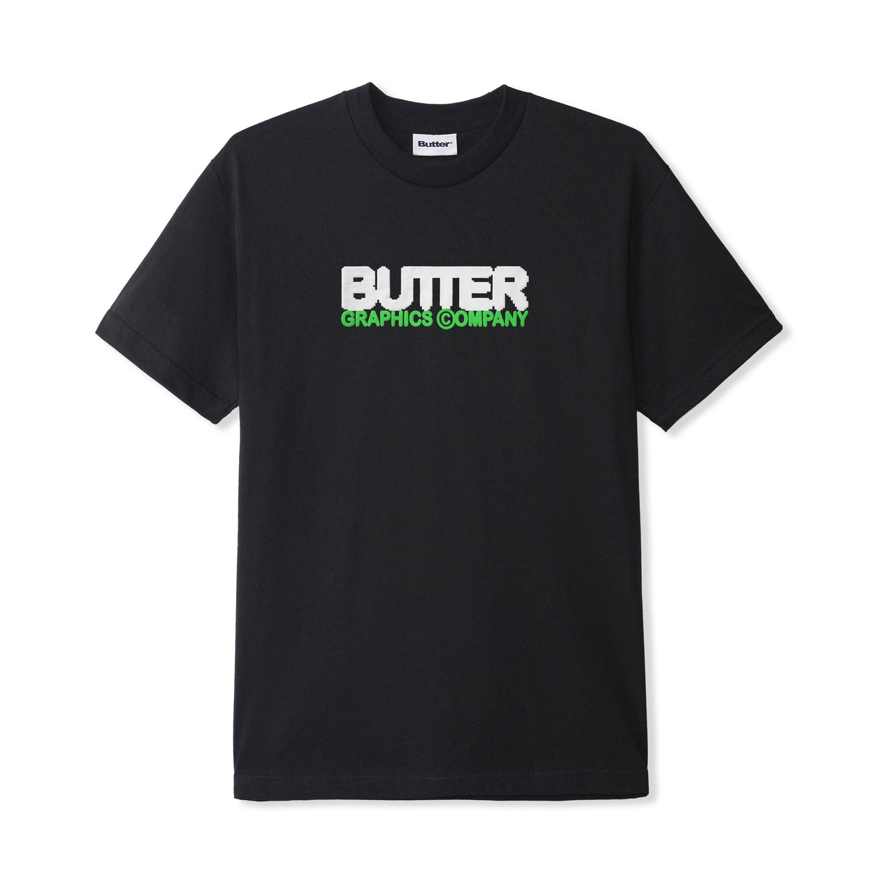 BUTTER GOODS - PROGRAM TEE - BLACK