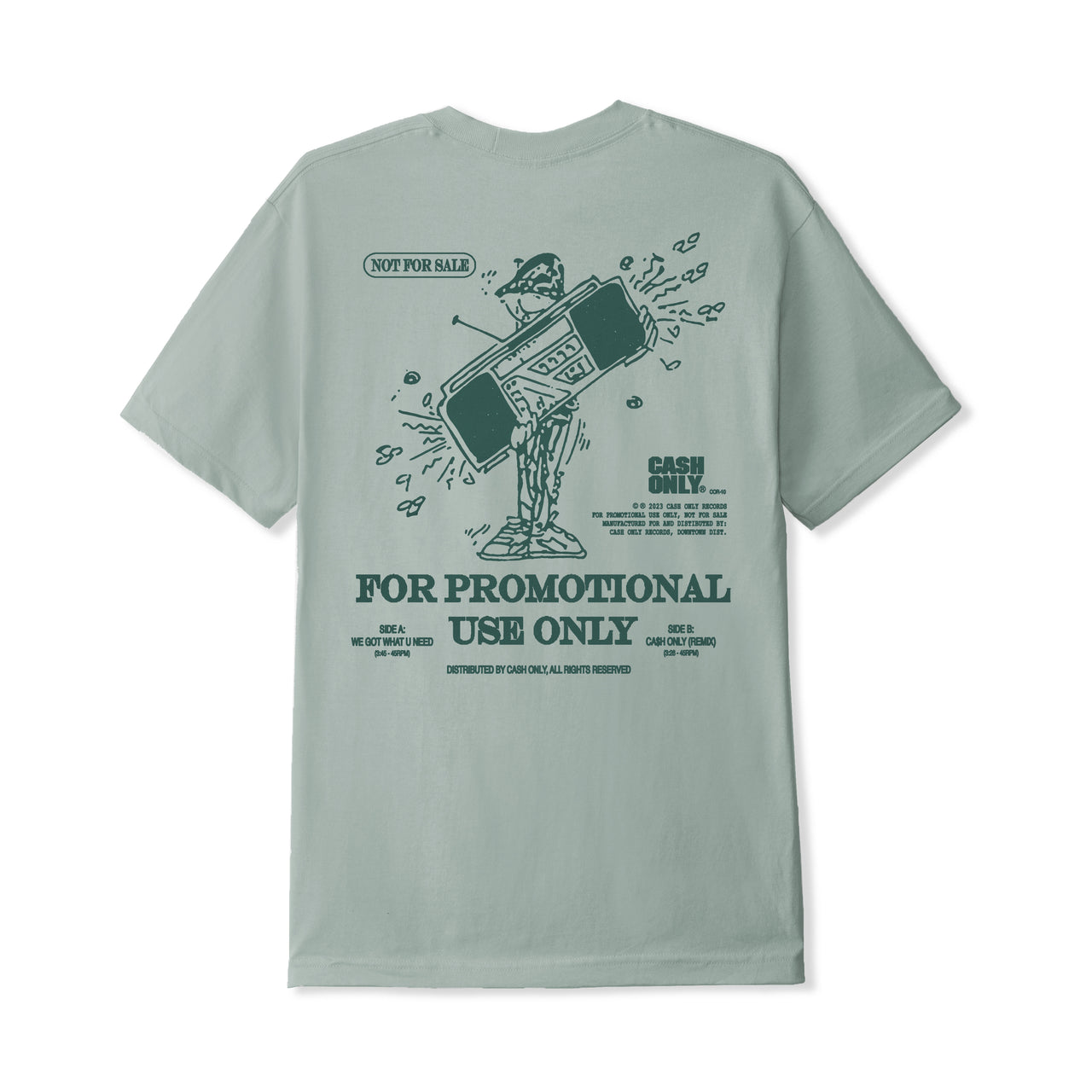 CASH ONLY - PROMOTIONAL USE TEE - DOVE
