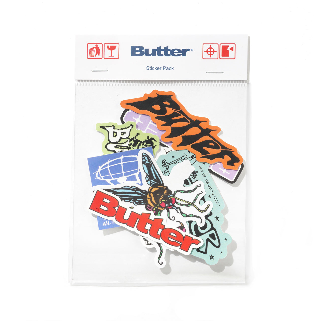 BUTTER GOODS - Q126 STICKER PACK - MULTI