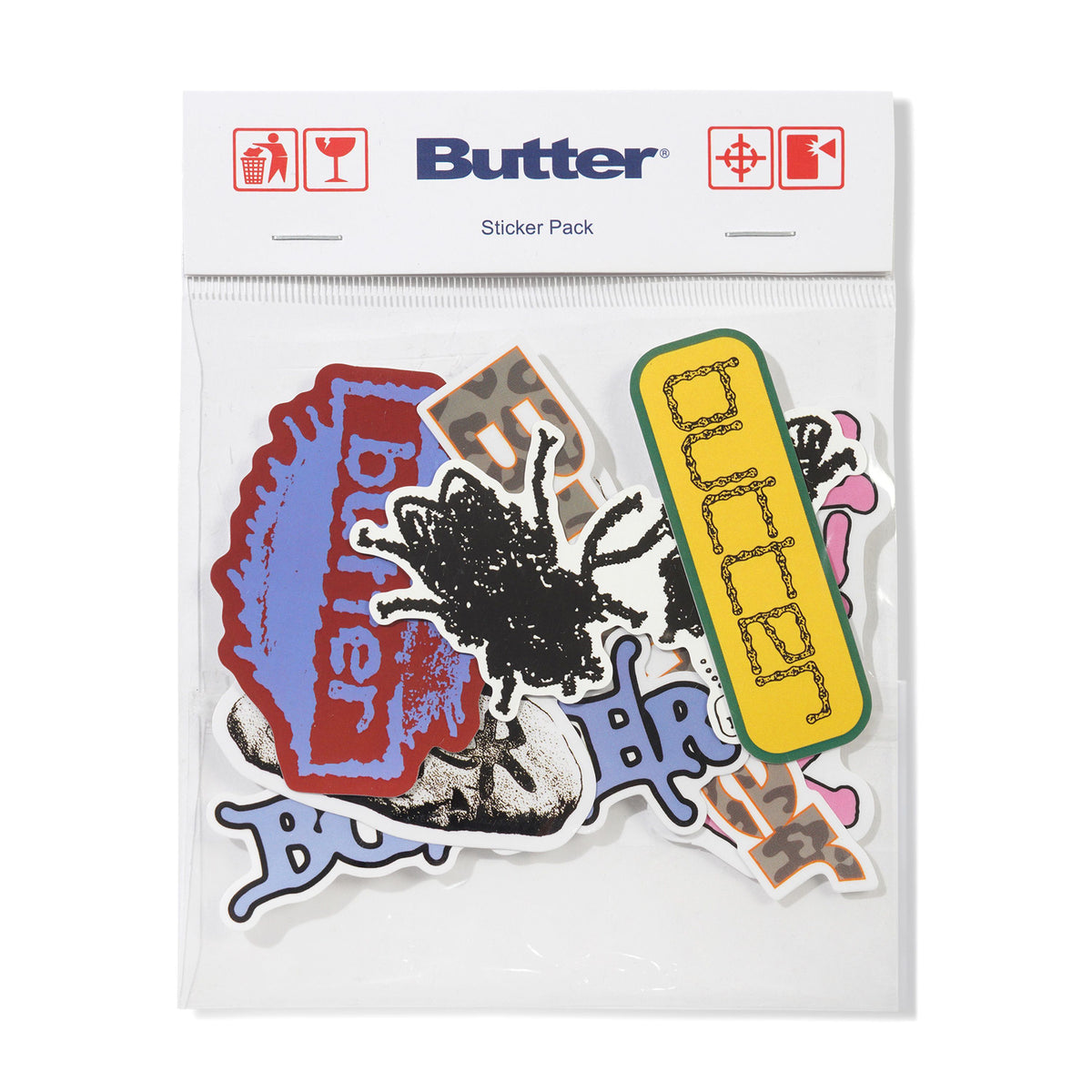 BUTTER GOODS - Q426 STICKER PACK - MULTI