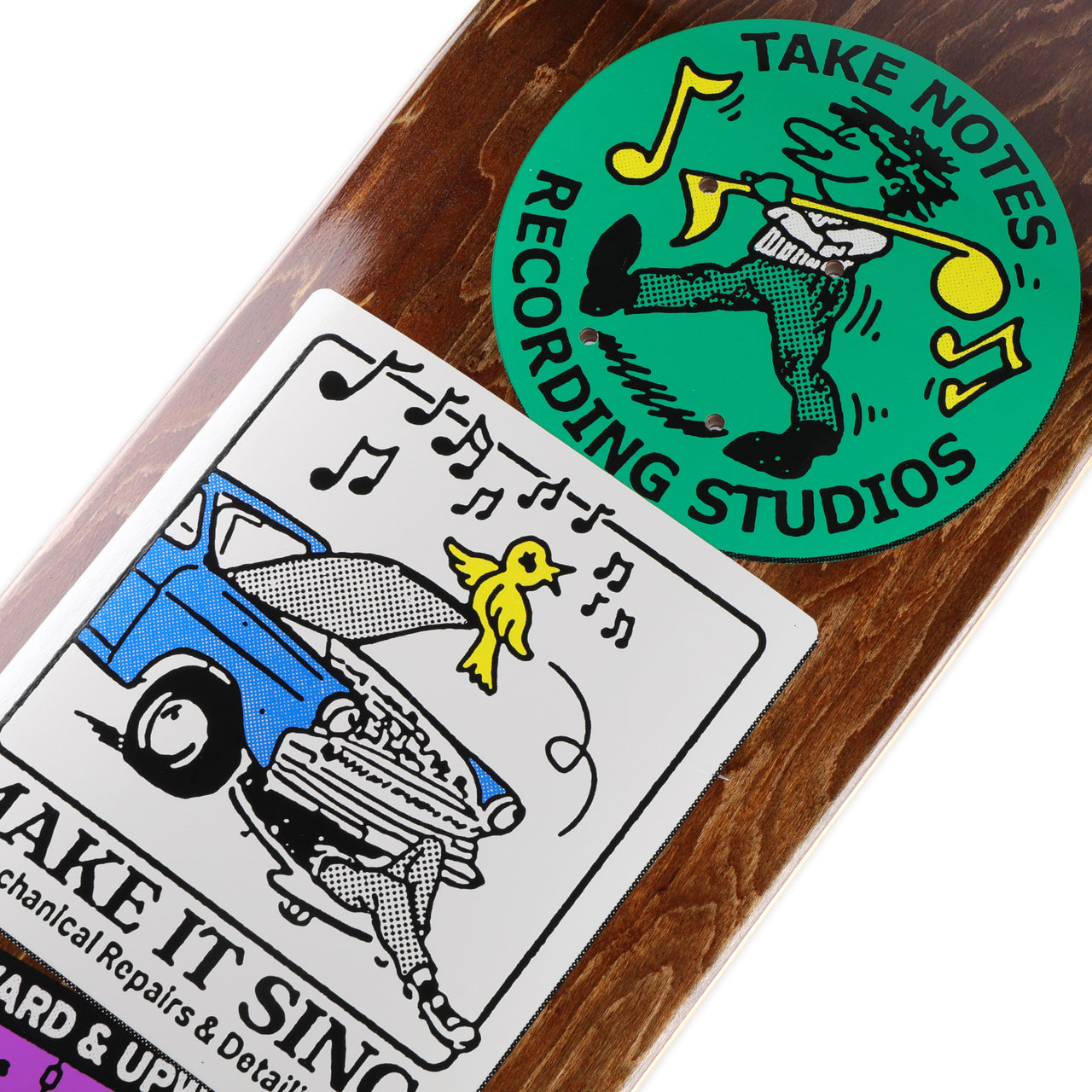 PASS~PORT - COASTER SERIES SKATEBOARD DECK - OM-WARD & UPWARD