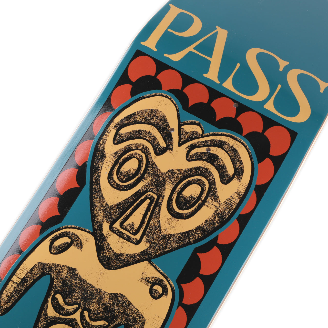 PASS~PORT - DOGU SERIES SKATEBOARD DECK - HEART HEAD