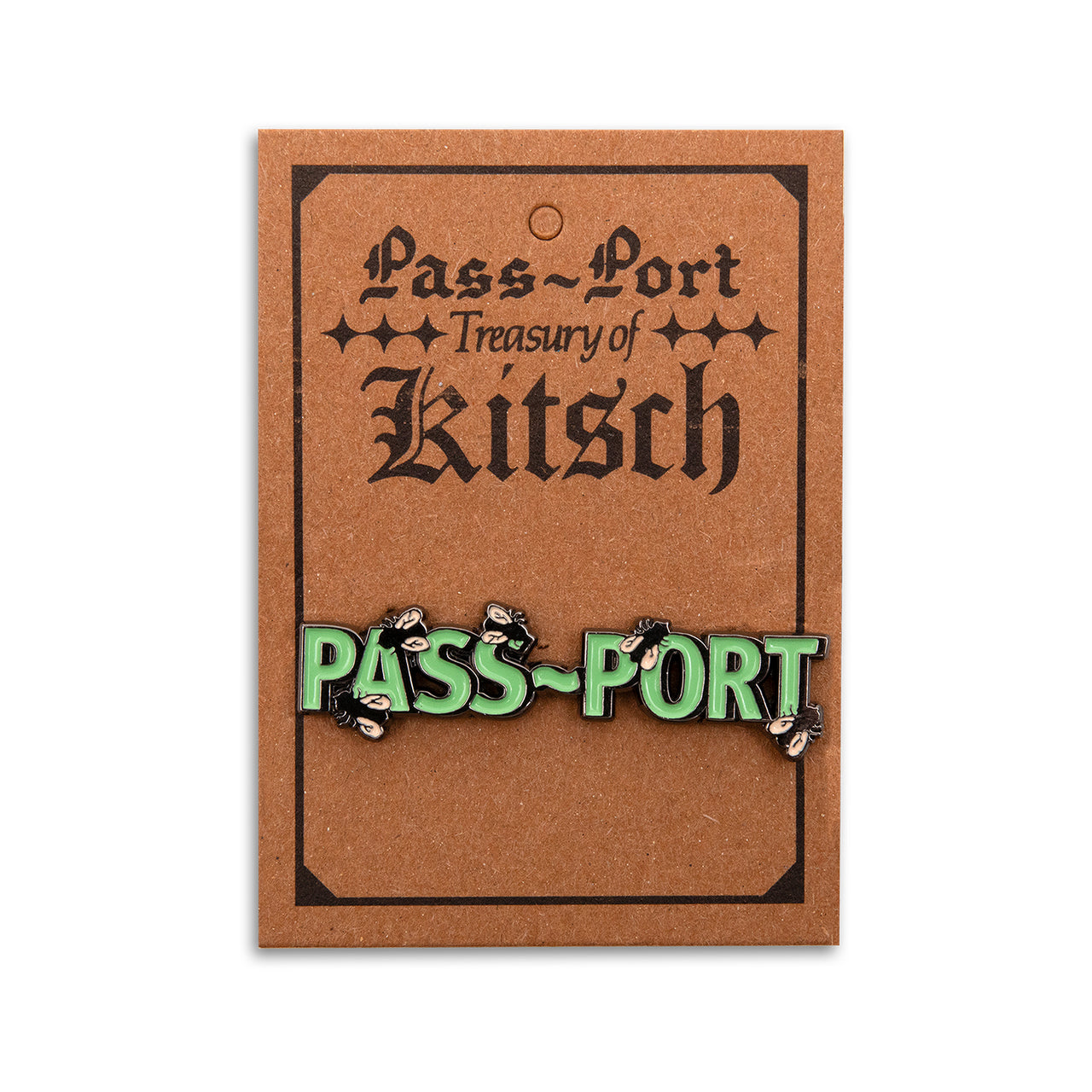 PASS~PORT - WOT FLIES PIN