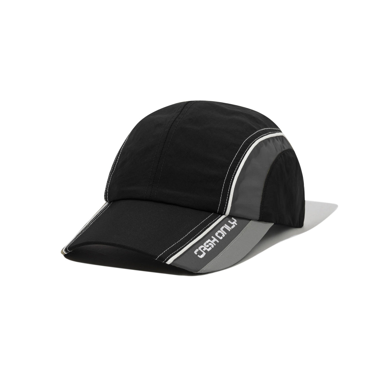 CASH ONLY - RAPID 4 PANEL CAP - BLACK / GREY