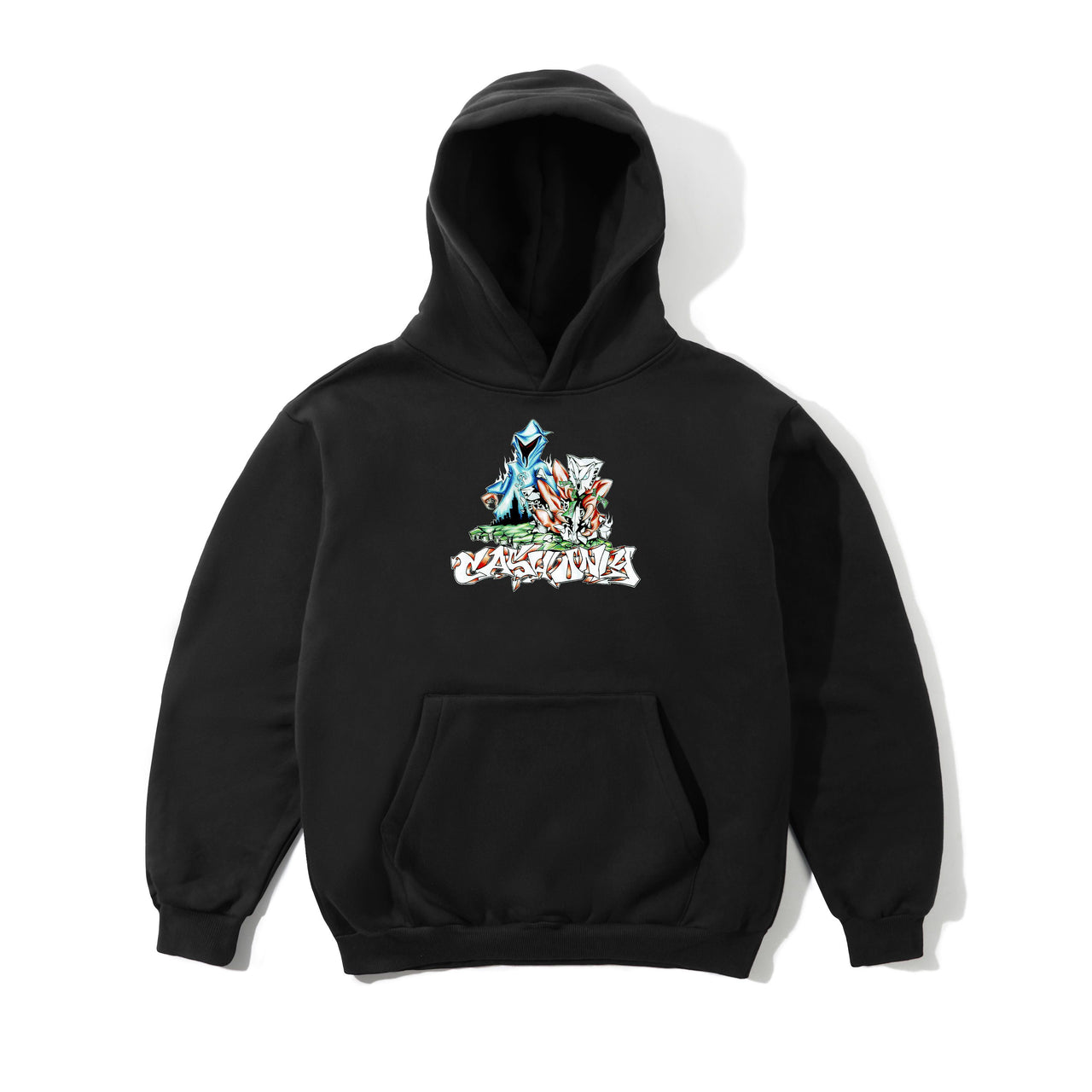 CASH ONLY - REAPER PULLOVER HOOD - BLACK
