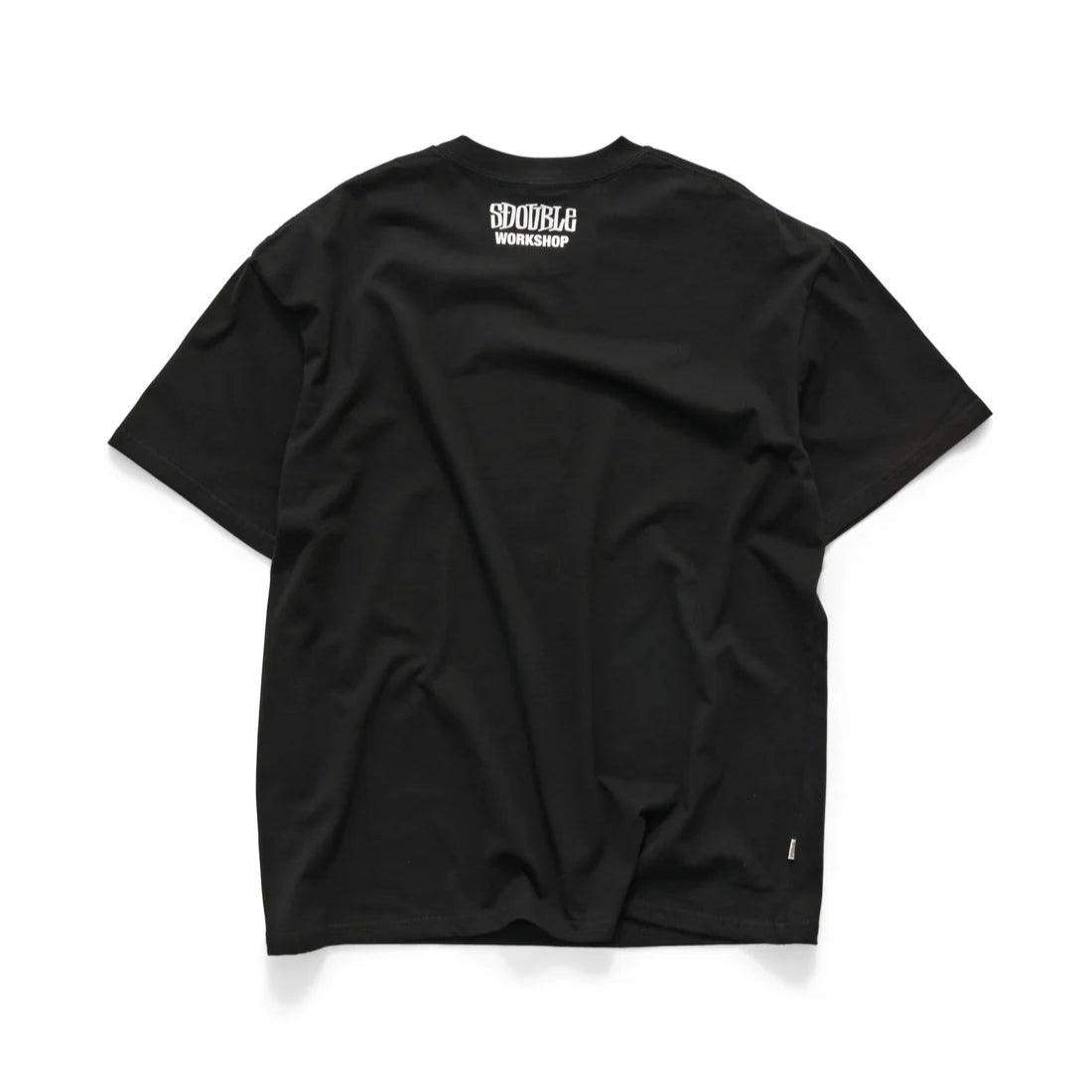 S-DOUBLE - SMALL STOCK SS TEE - BLACK