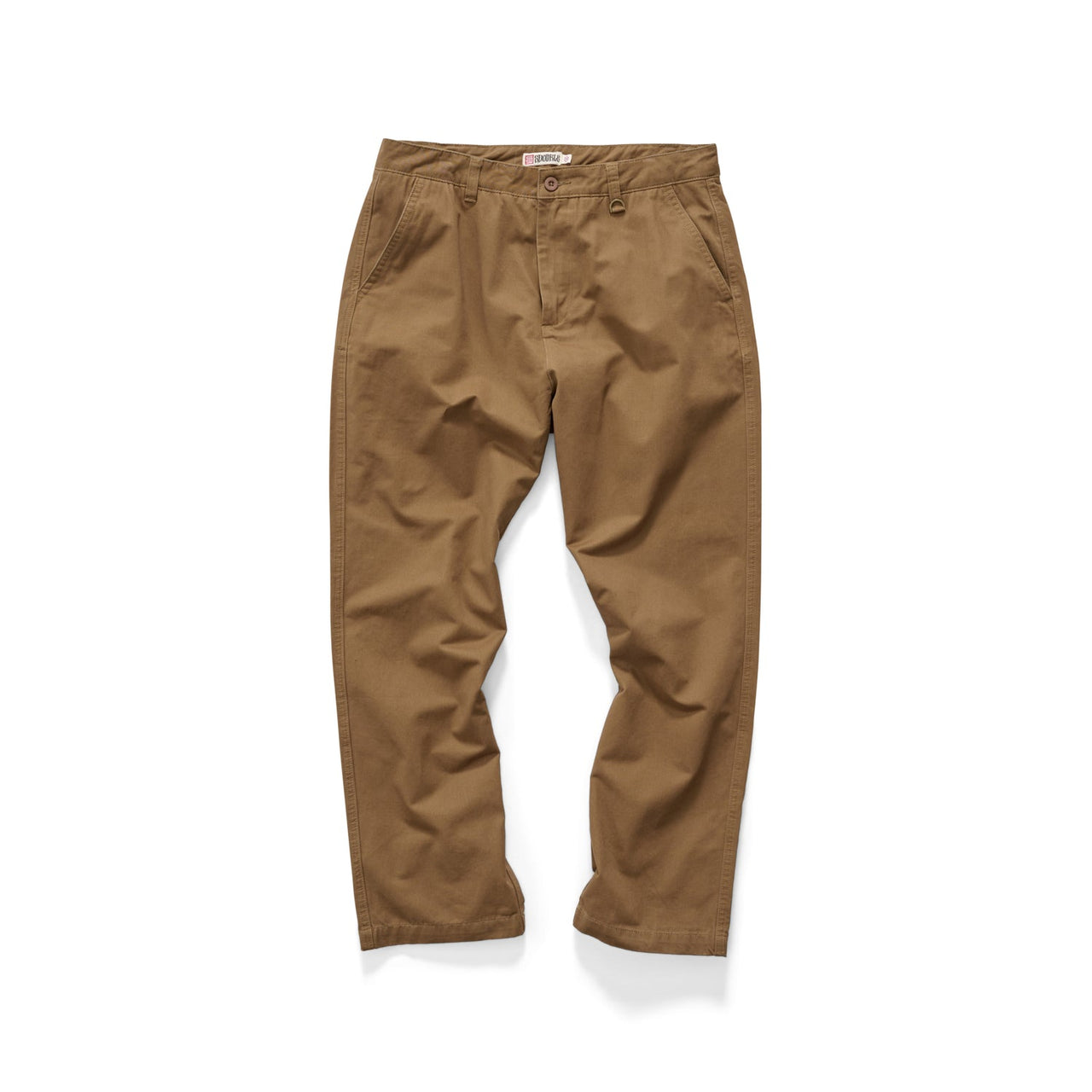 S-DOUBLE - CHINO PANT TWILL - CHESTNUT