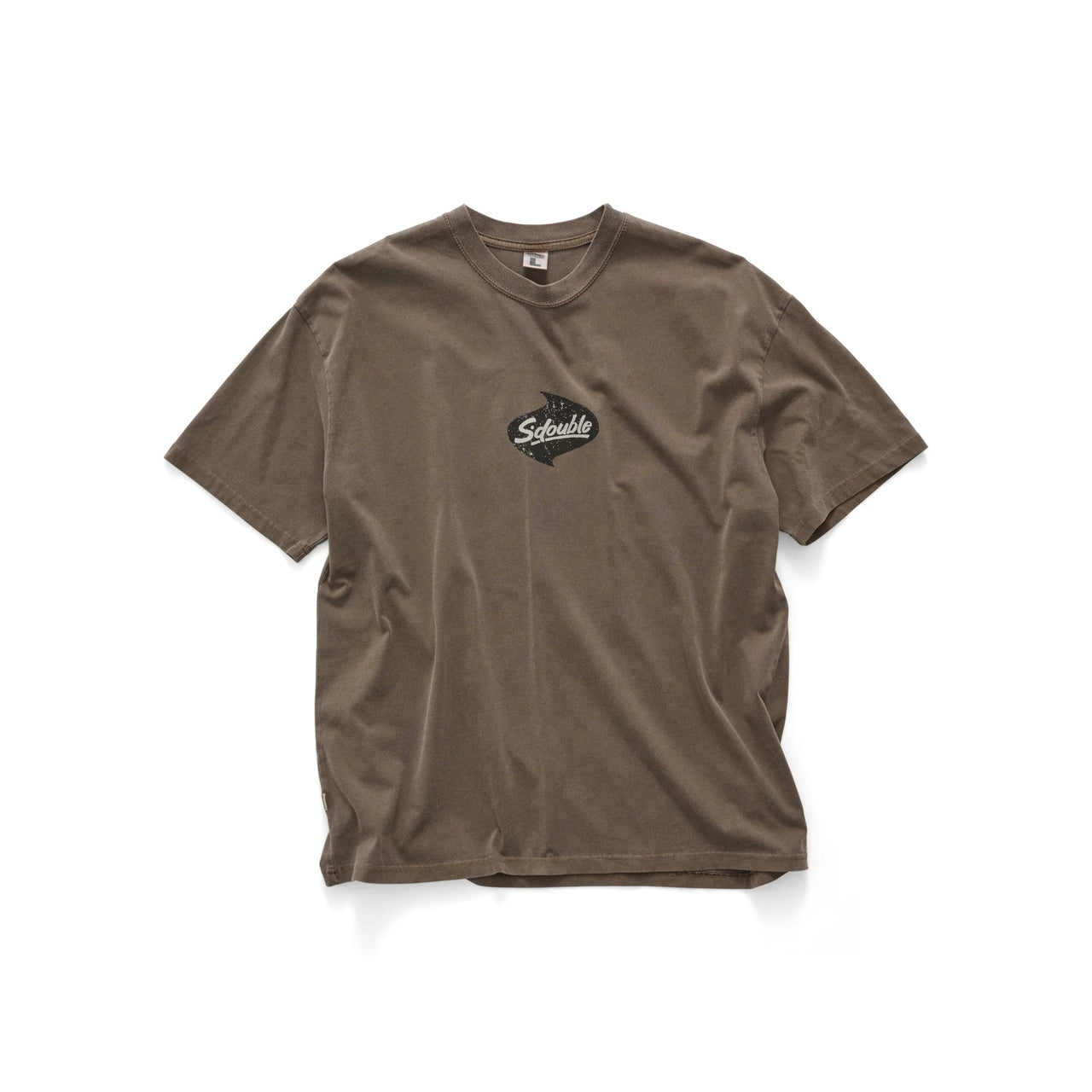 S-DOUBLE - SWISH SS TEE - PIGMENT ASH