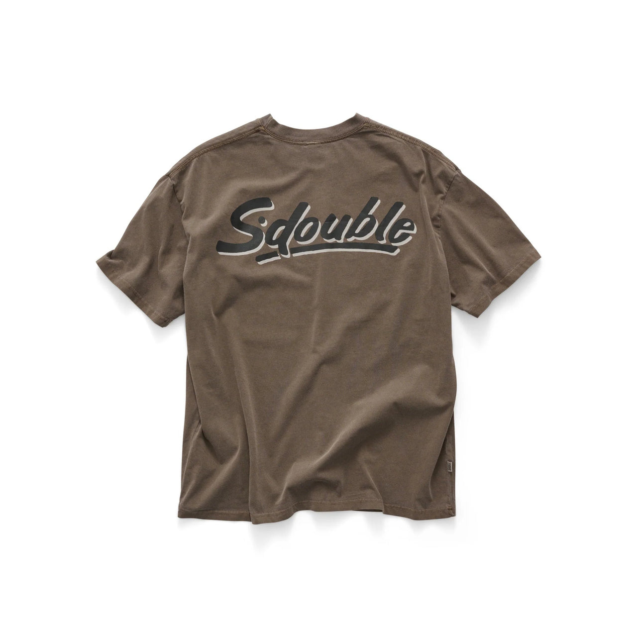 S-DOUBLE - SWISH SS TEE - PIGMENT ASH