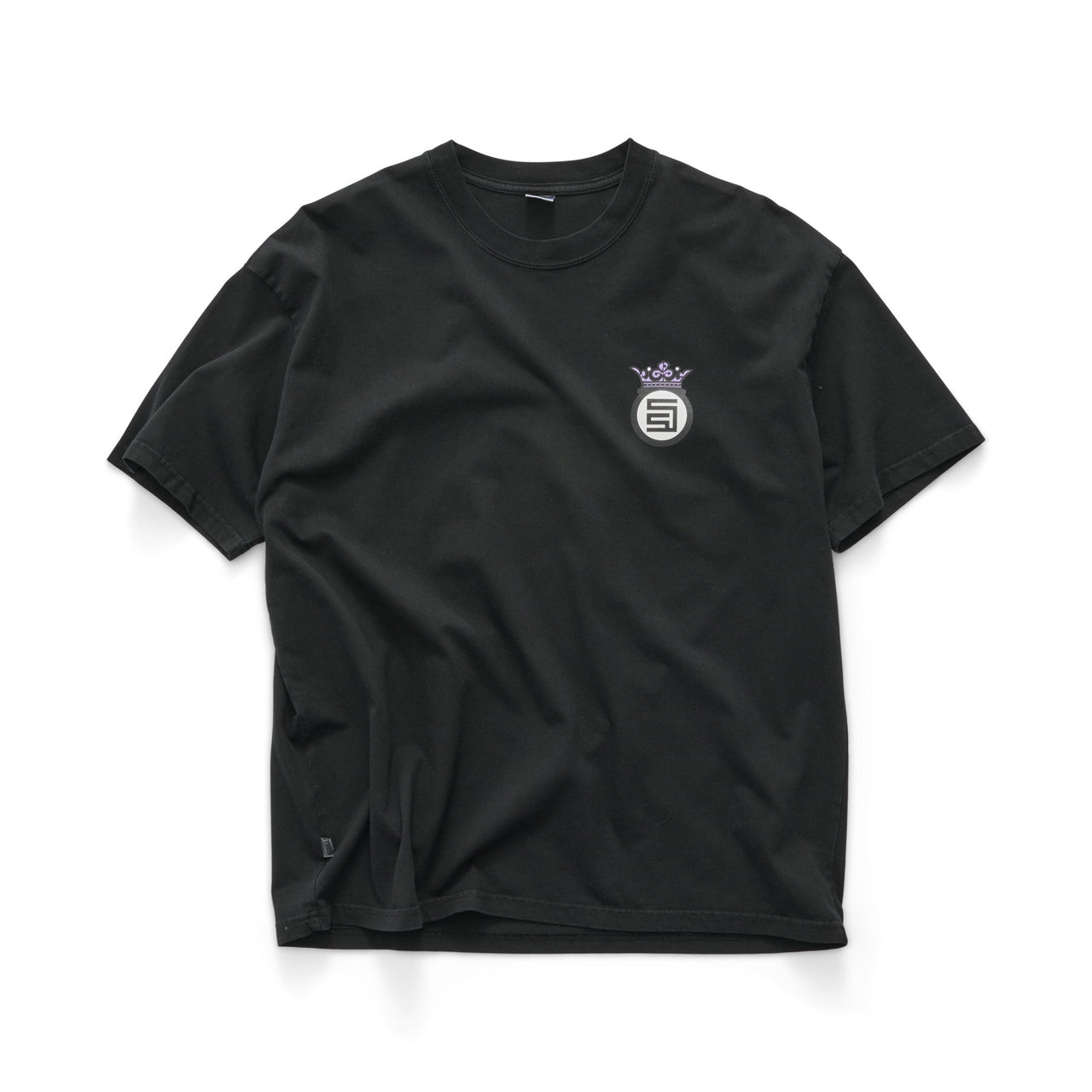 S-DOUBLE - FUNKY DESIGN SHOP SS TEE - PIGMENT BLACK
