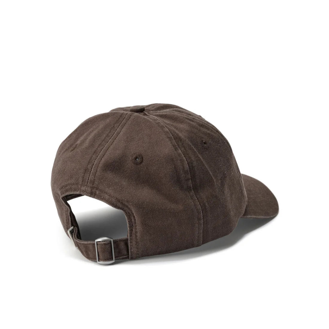 S-DOUBLE - SHAWN SCRIPT STRAPBACK CAP - DARK CHOCOLATE