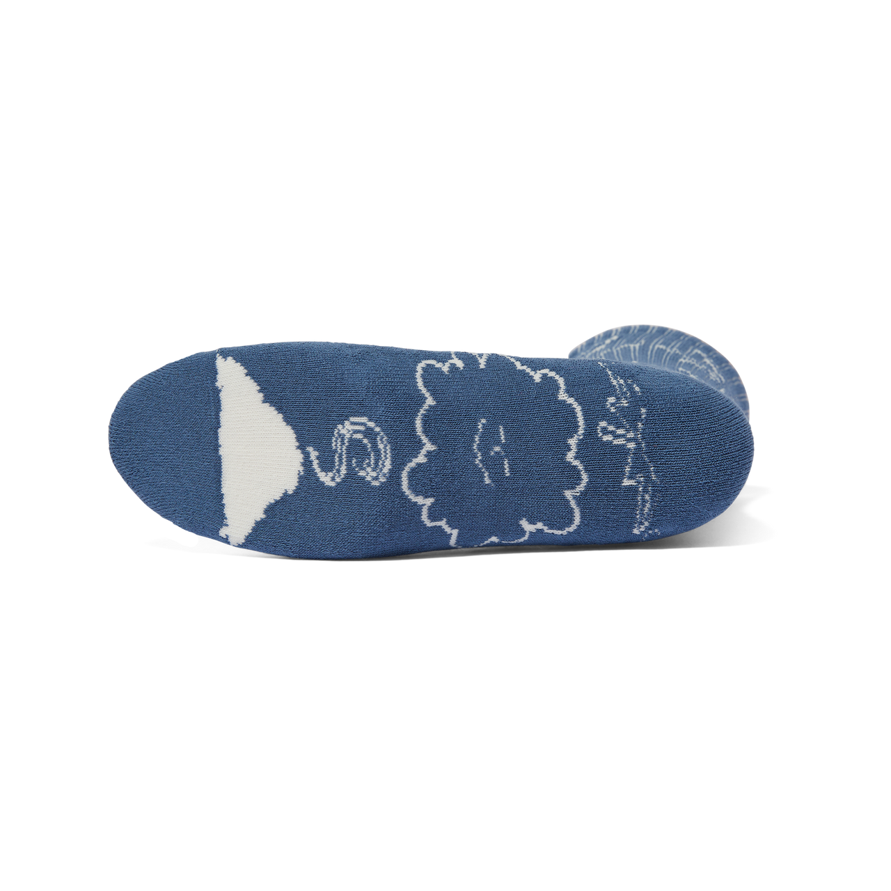 HUF - SELF DESTRUCTION BUDDY SOCK - SLATE