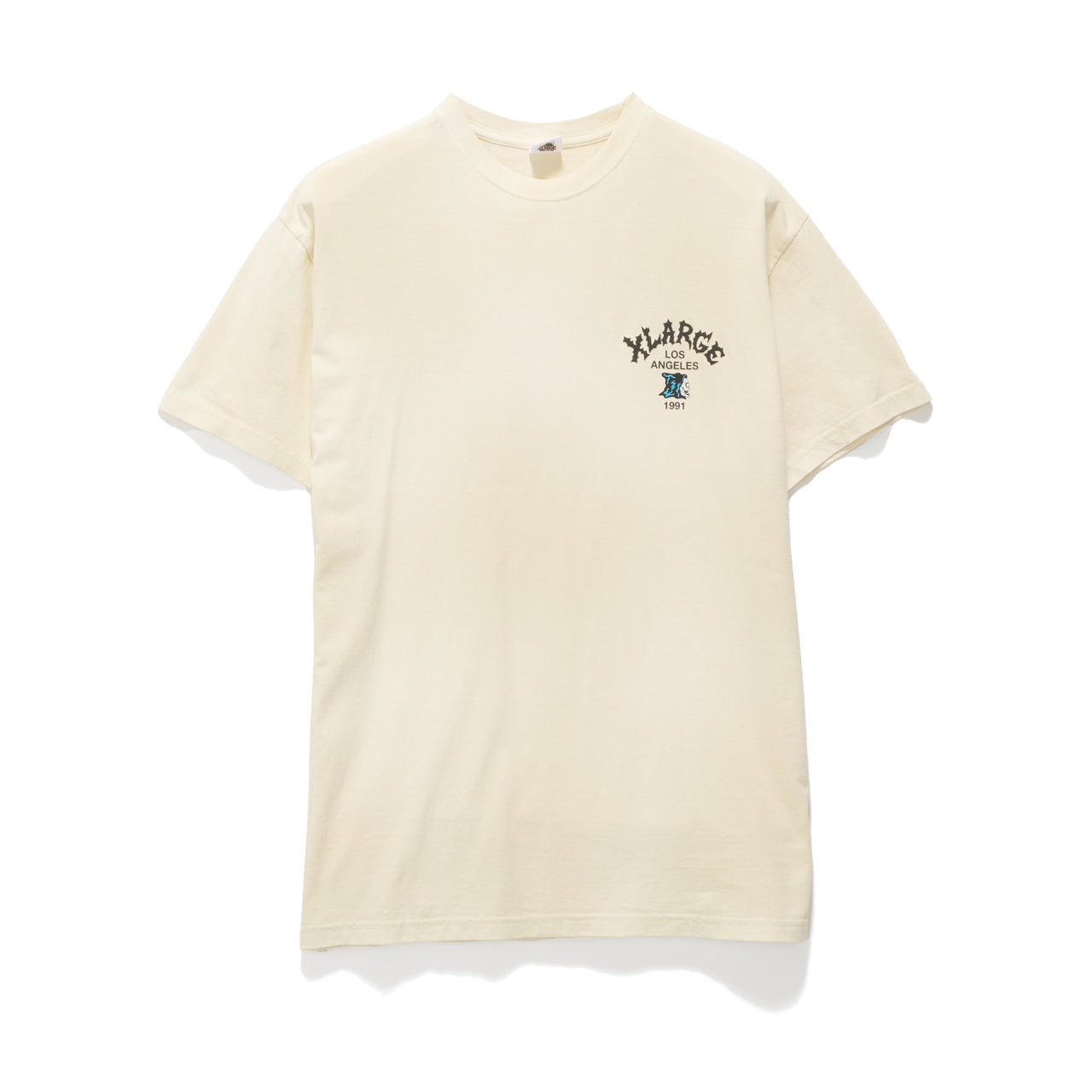 XLARGE - SKULL LA SS TEE - VINATGE WHITE