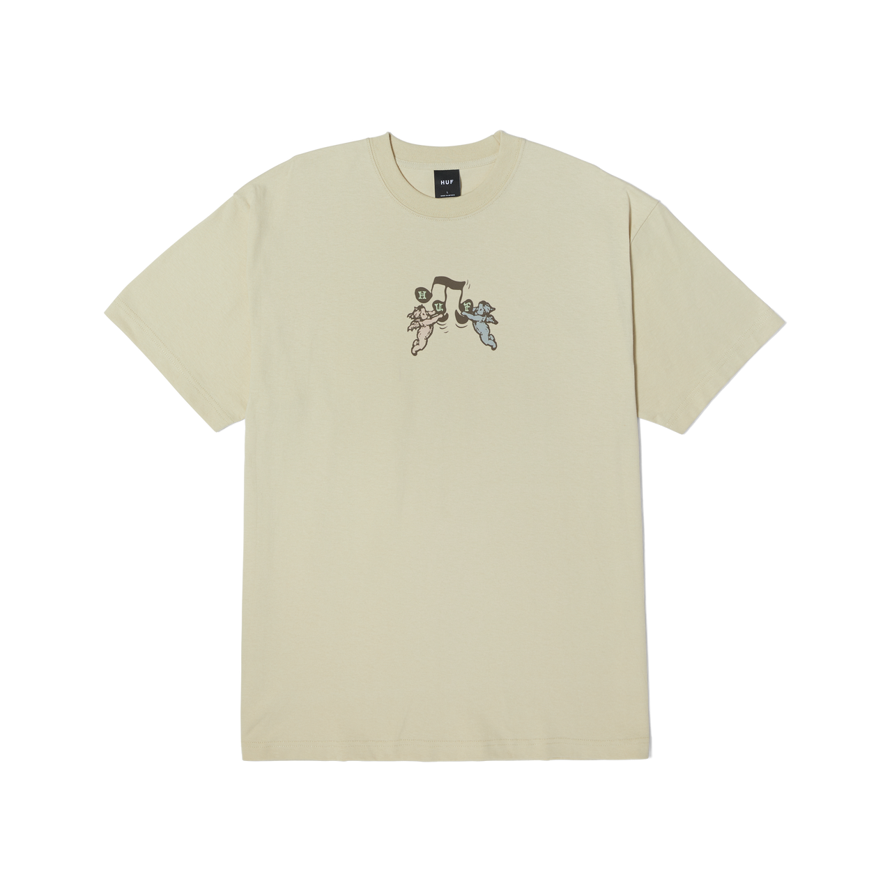 HUF - SONG T-SHIRT - STONE