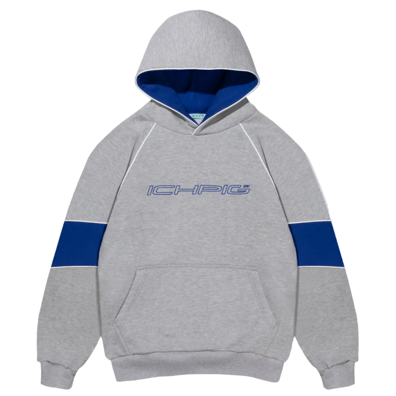 ICHPIG - SPORTSLINE PANEL HOOD - GREY / ROYAL