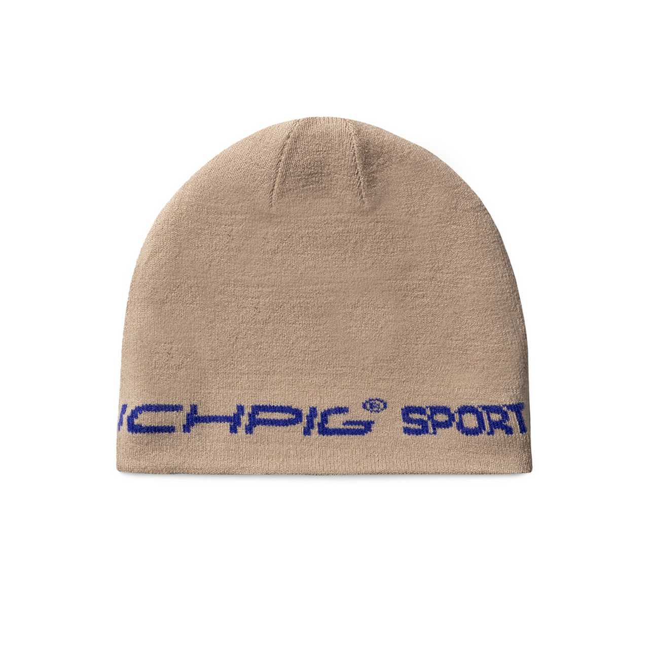 ICHPIG - SPORTS REVERSIBLE SKULL BEANIE - CAMEL / BLACK