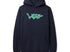 BUTTER GOODS - SCRATCH APPLIQUE PULLOVER HOOD - DEEP NAVY